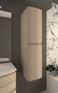 Колонна подвесная с двумя распашными дверцами, реверсивная VAGUE CEZARES 54850 Rovere sbiancato