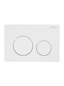 Кнопка смыва BelBagno BB-03C-BL, белый глянец