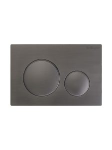 Кнопка смыва BelBagno BB-17C-GM, оружейная сталь
