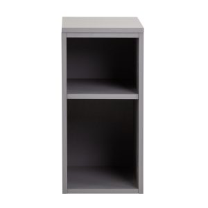 Шкаф подвесной с открытыми полками CEZARES URBAN 55166 Grigio opaco