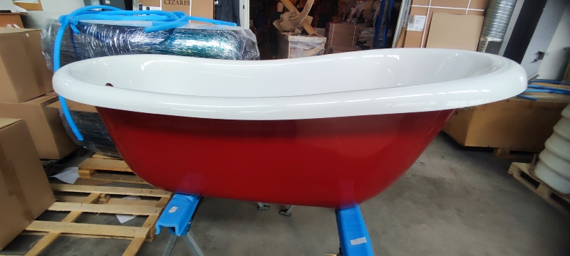 Акриловая ванна BelBagno BB04-ROS — изображение 5